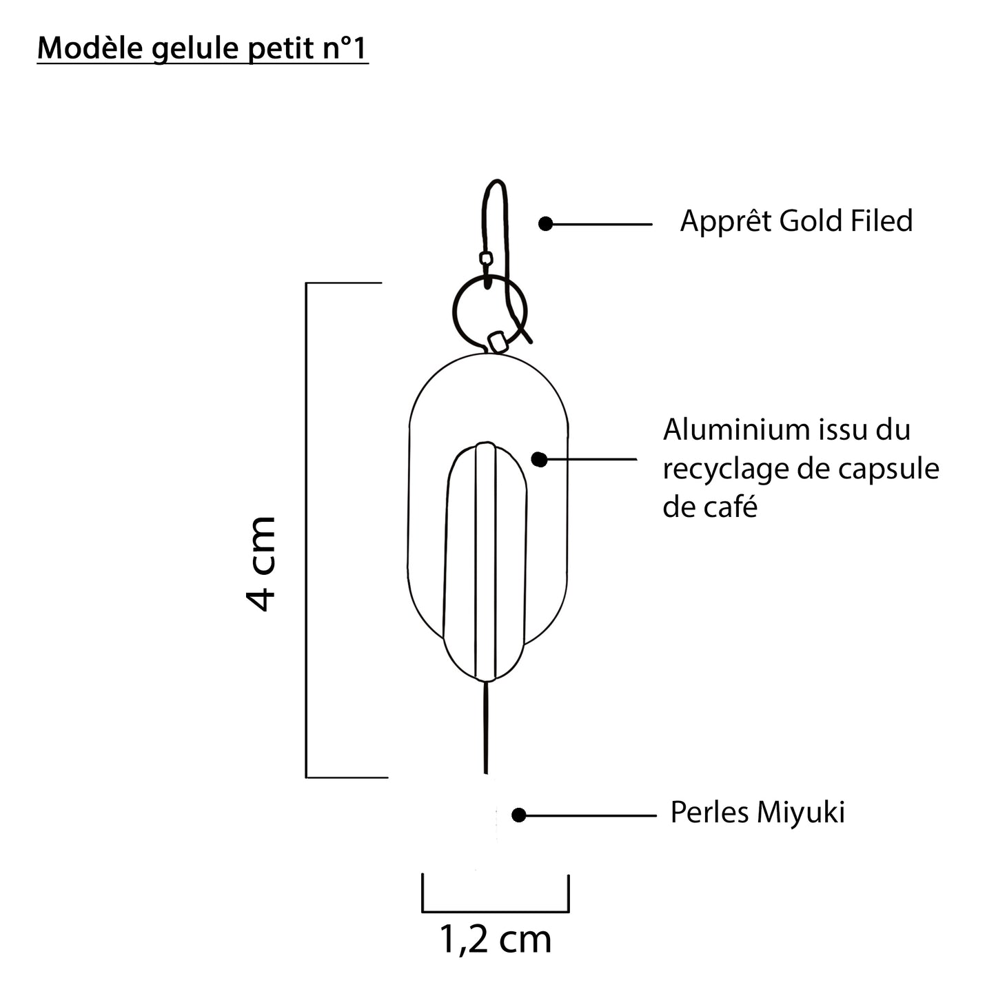 Bijoux Capsules GELLULE