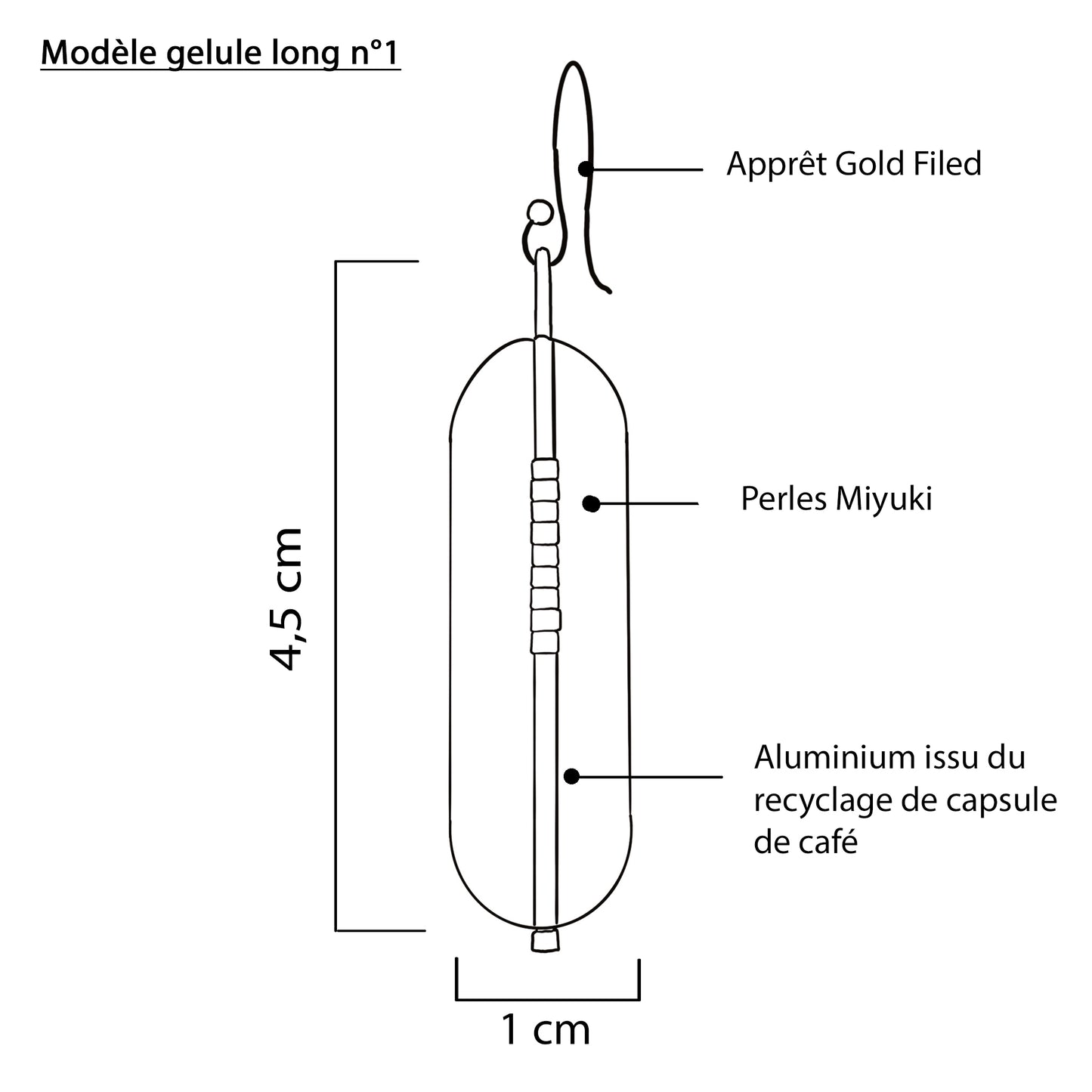 Bijoux Capsules GELLULE